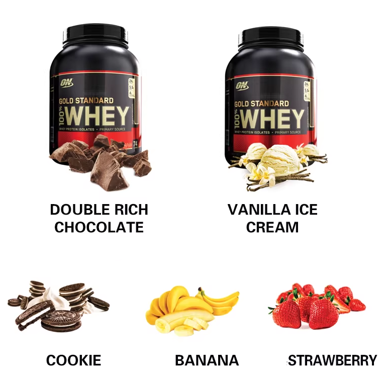 Optimum Gold Standard 100% Whey Protein, 5lb