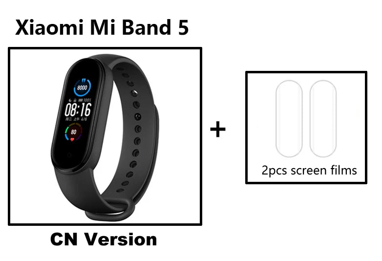 Xiaomi Mi Band5 Smart Wristband Heart Rate Fitness Tracker Bluetooth Sport Bracelet AMOLED Screen Mi band 5