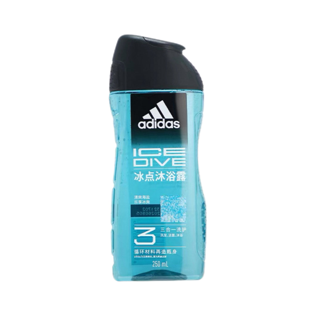 Adidas 3 in 1 body, hair & face shower gel, 600ml