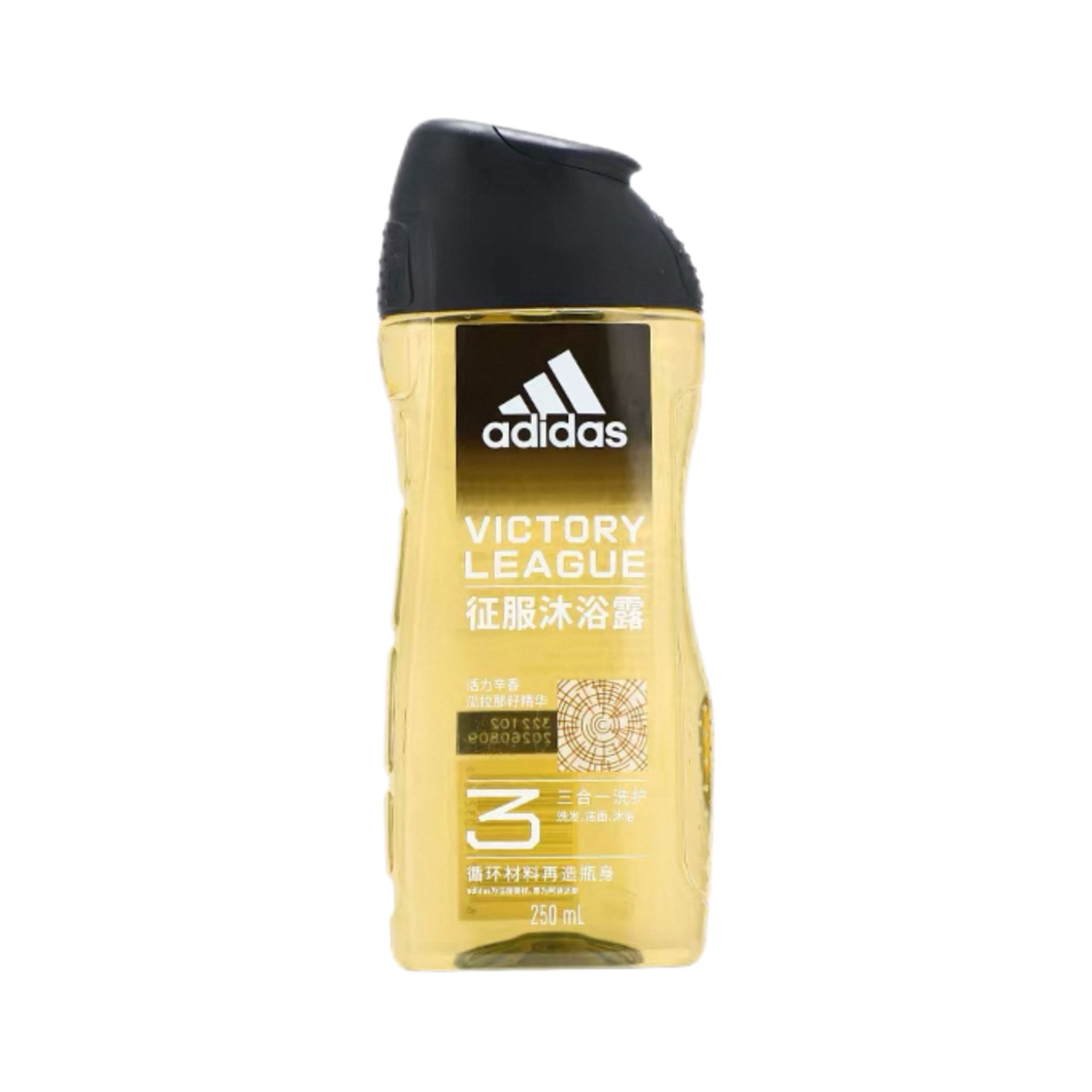 Adidas 3 in 1 body, hair & face shower gel, 600ml