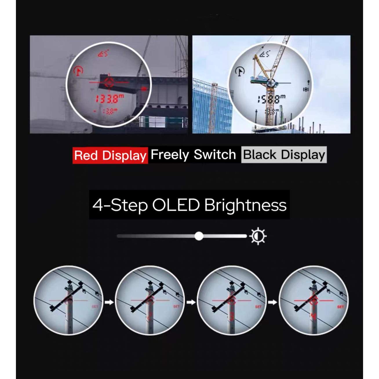 SNDWAY Laser Range Finder SW-E