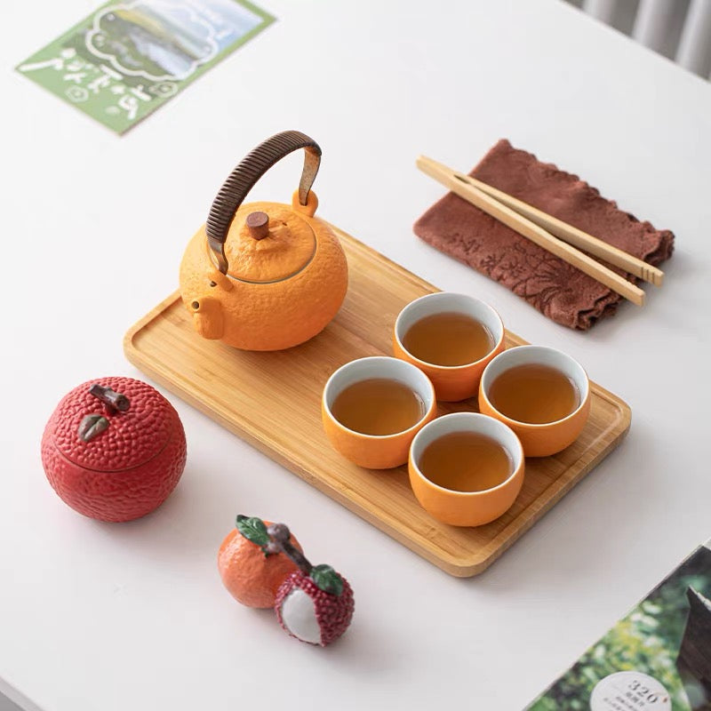 Lucky Blessing Tea Pot Gift Set