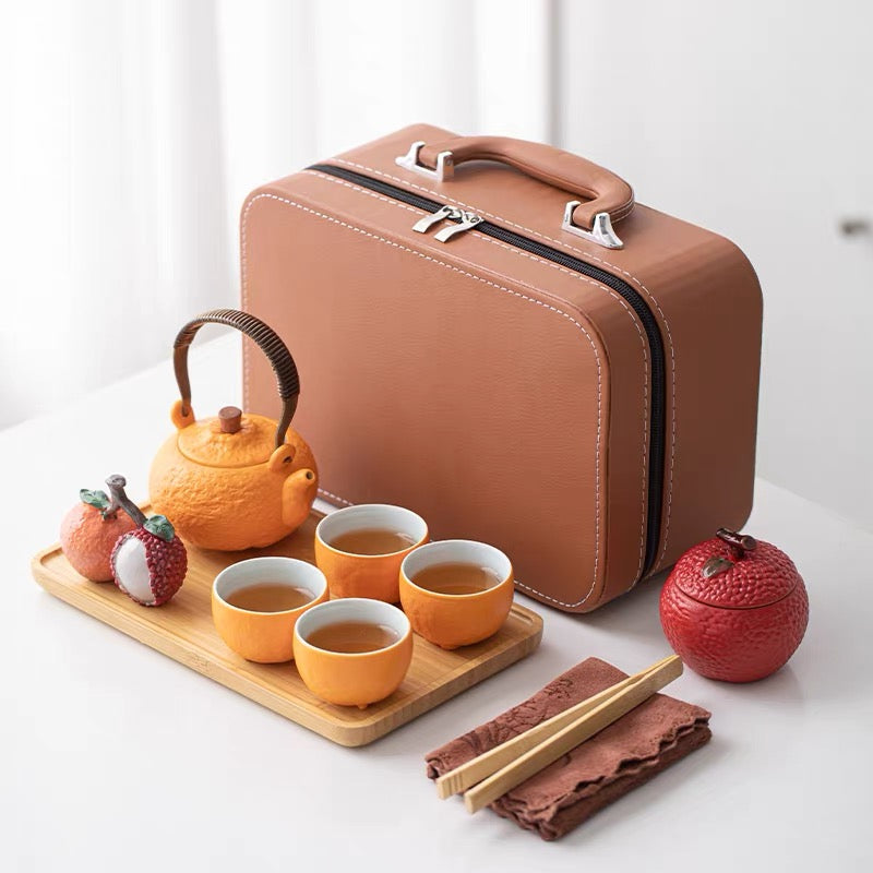 Lucky Blessing Tea Pot Gift Set