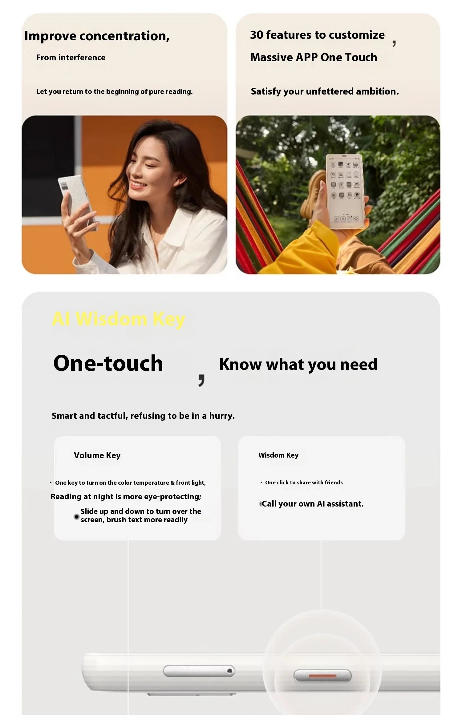 Onxy Boox P6 E-Book Reader Electronic Portable Ink Screen Smart Electronic 6.13inches Paper Eye Protection Ebook Reader Custom