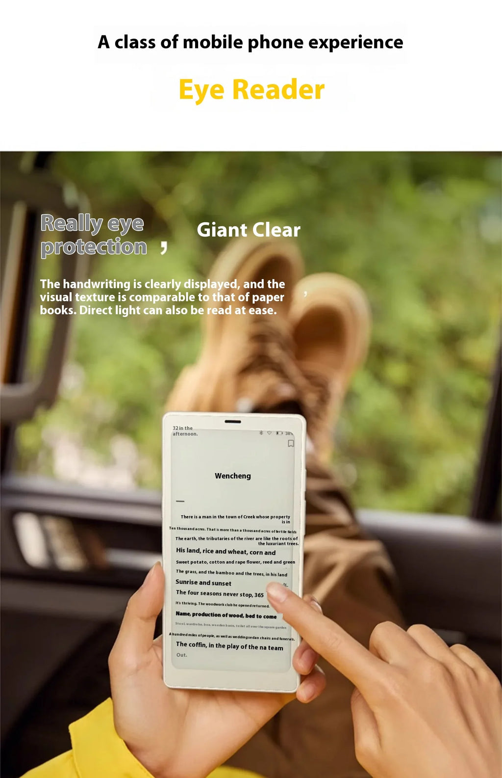 Onxy Boox P6 E-Book Reader Electronic Portable Ink Screen Smart Electronic 6.13inches Paper Eye Protection Ebook Reader Custom